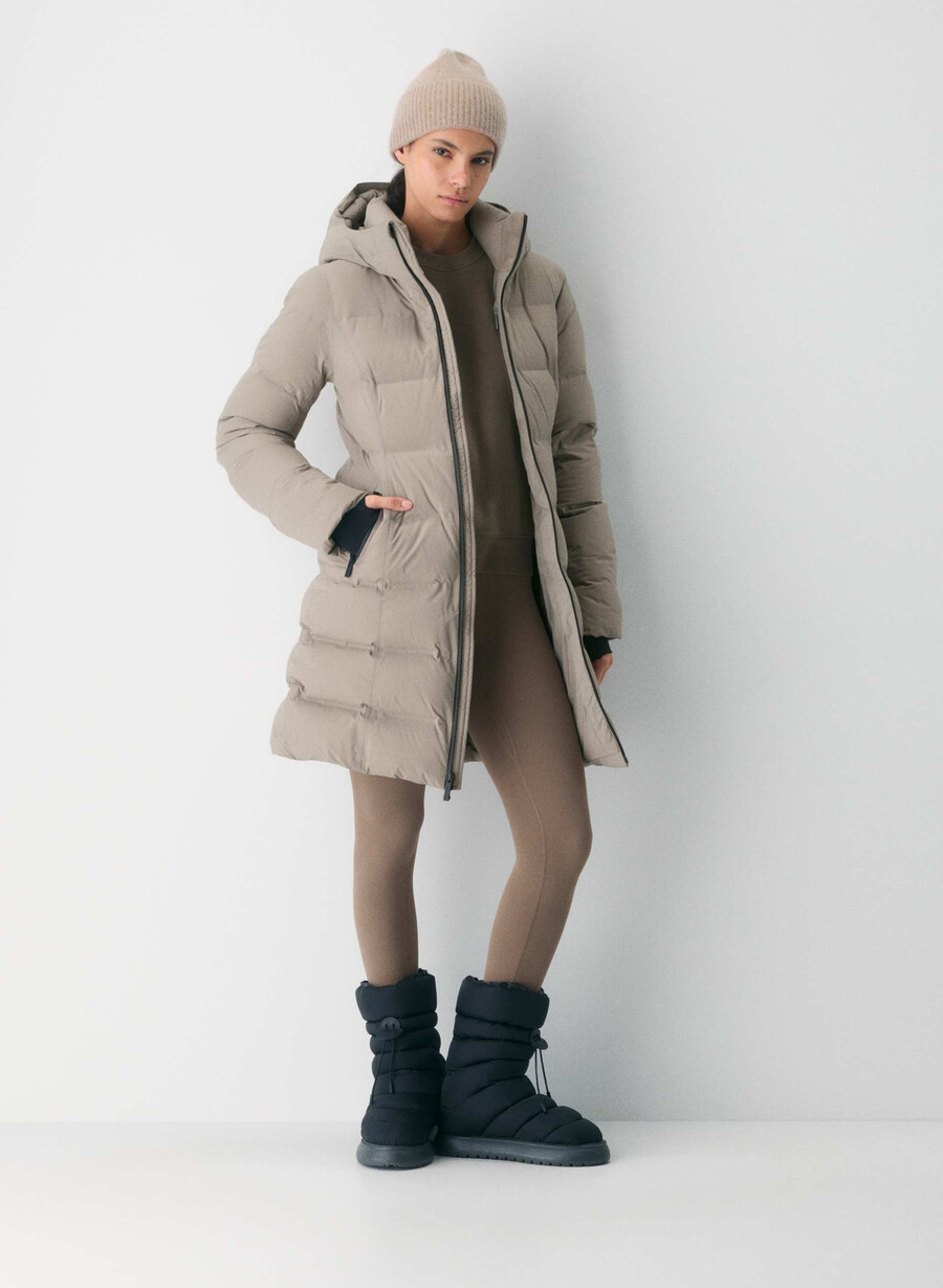 supersnug puff₂o mid - rainstop taupe moderno