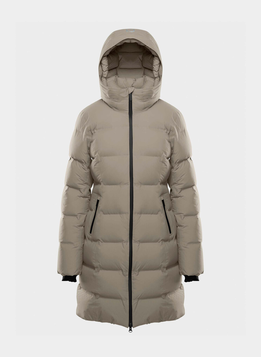 supersnug puff₂o mid - rainstop taupe moderno