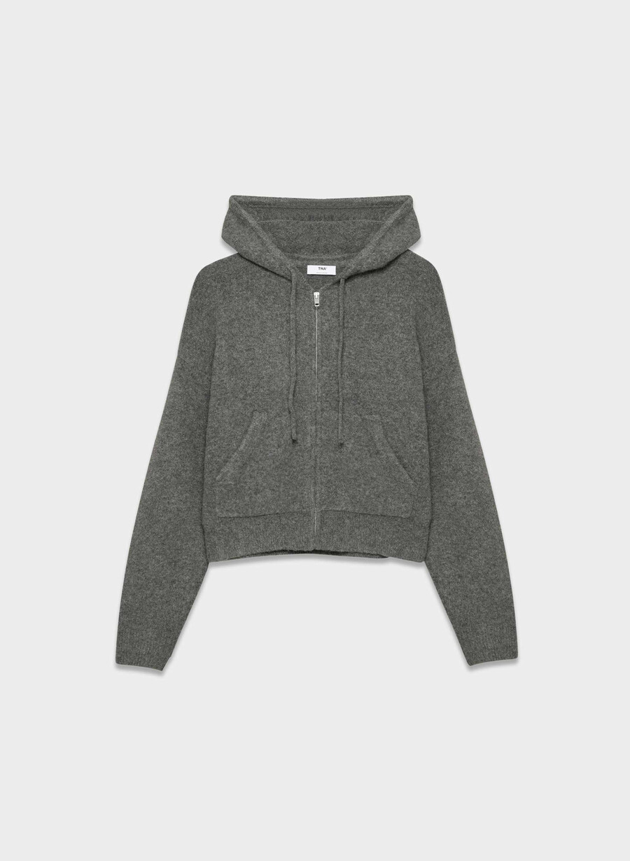 felpa con cappuccio peyton heather charcoal