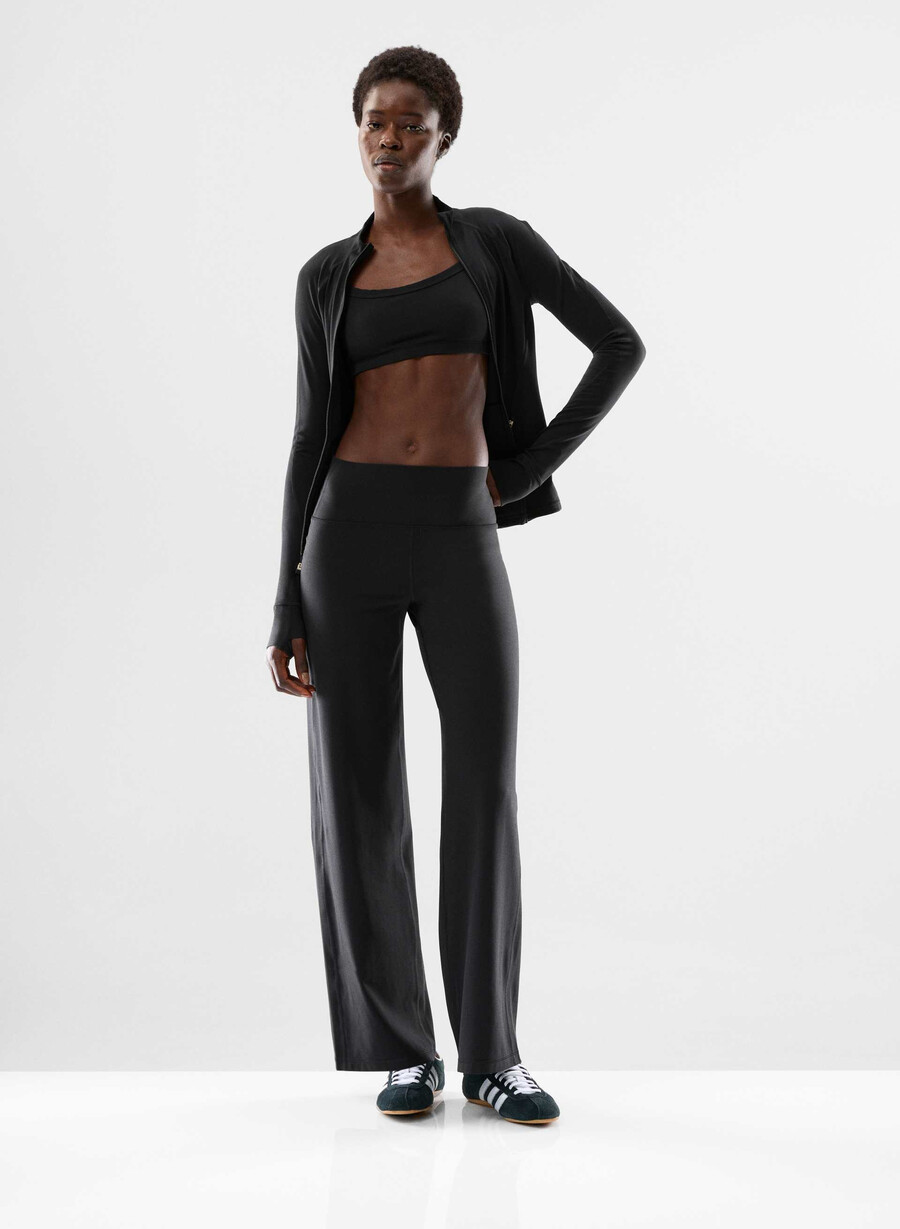 pantaloni asana butter neri