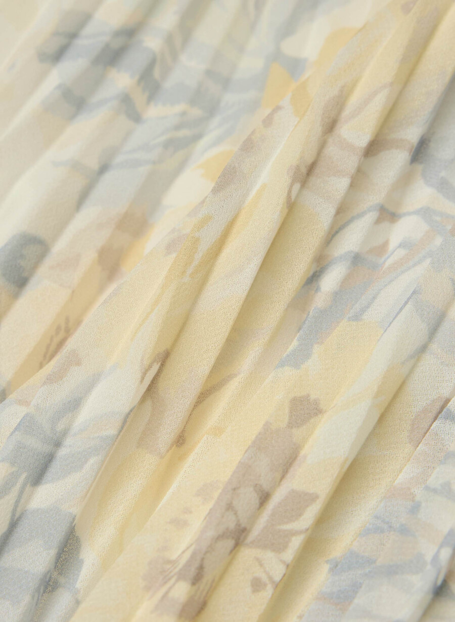 gonna plissettata twirl bianco morbidomulti