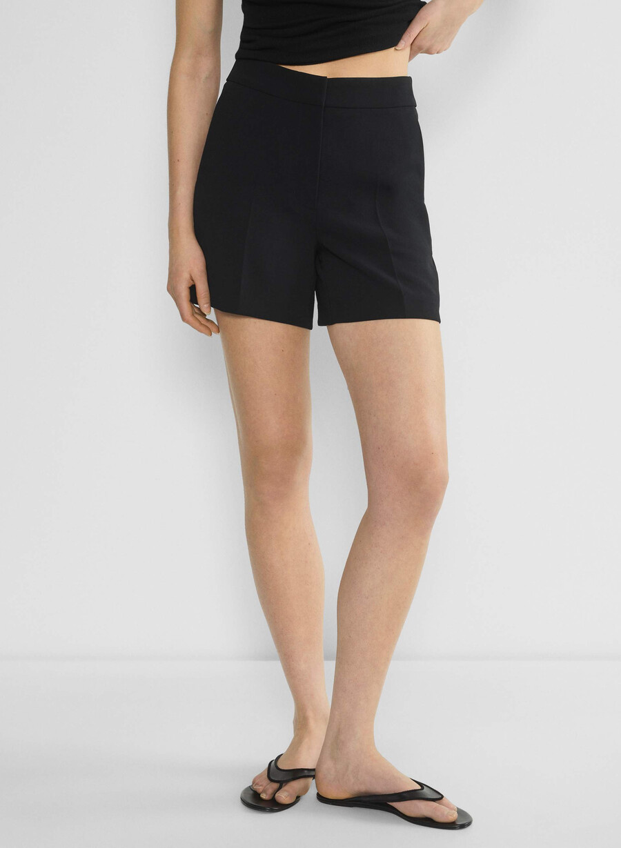 the limitless short mid-thigh - crepette nero