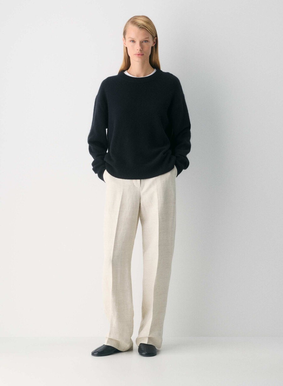 the limitless pant - cruiselinen natural ecru