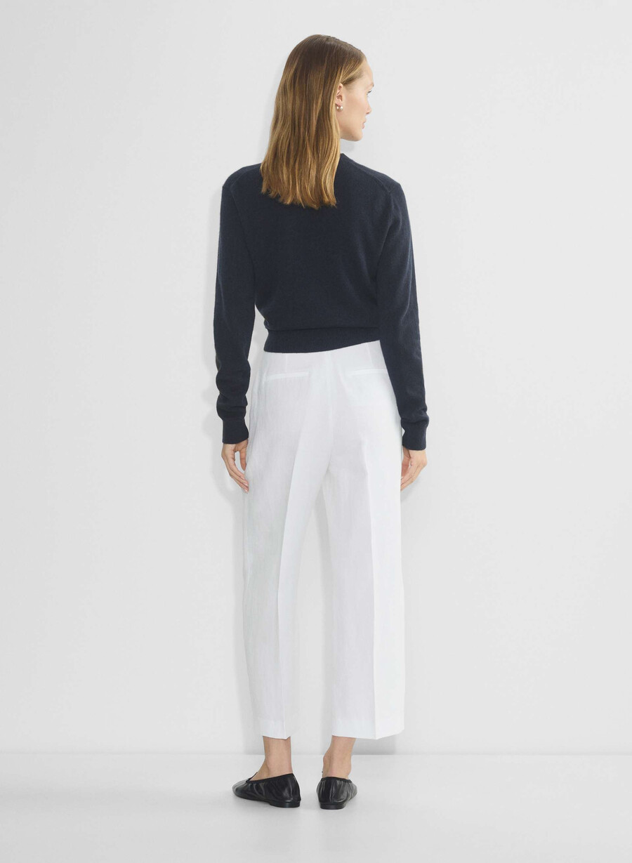 the limitless pant cropped - cruiselinen bianco