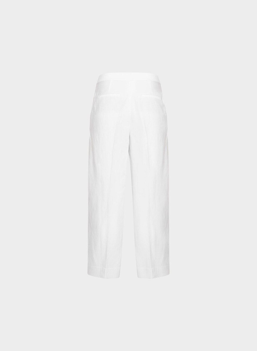 the limitless pant cropped - cruiselinen bianco