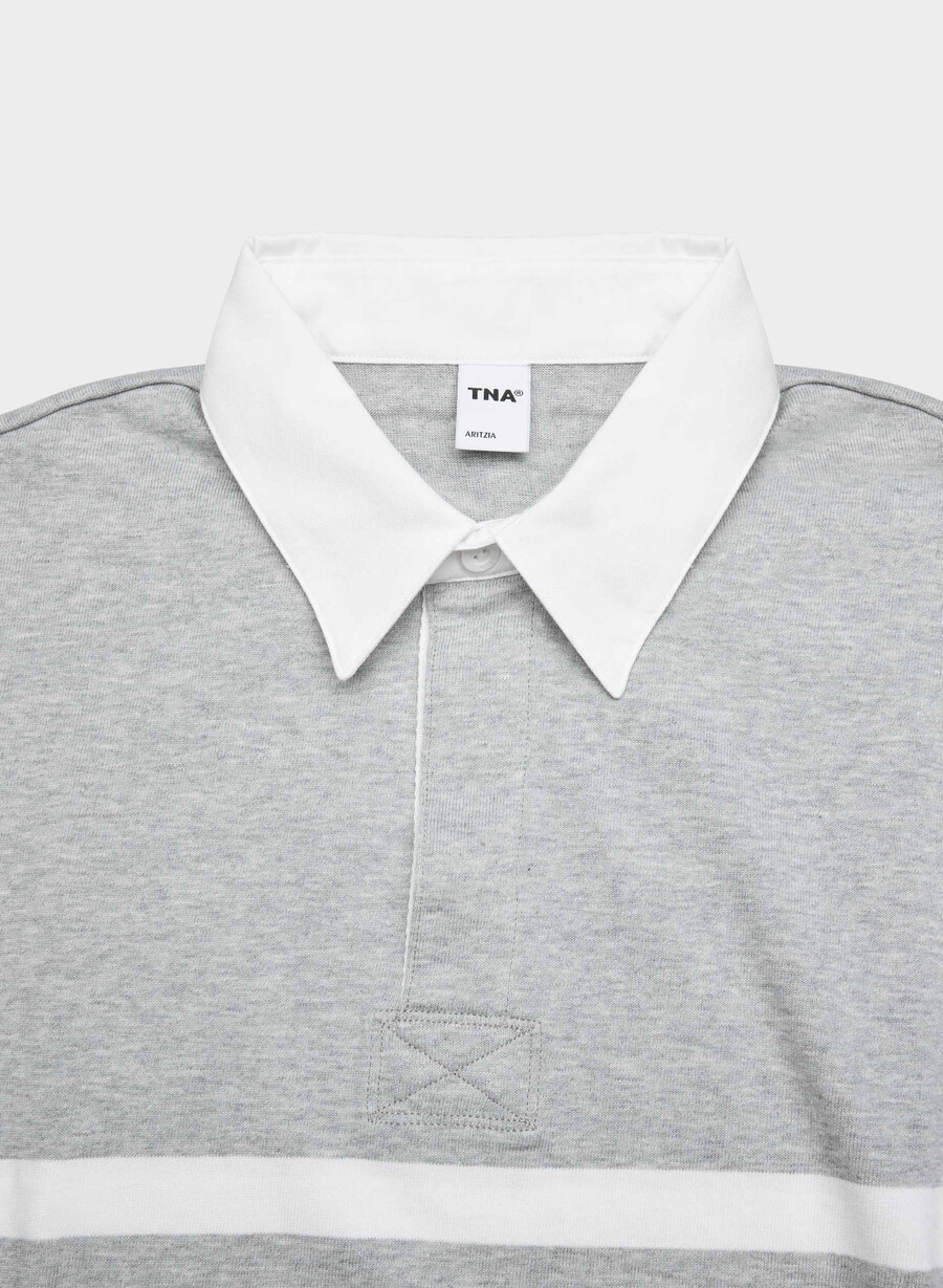 polo a maniche lunghe mighty cotton lomu hthr chrm campus gr