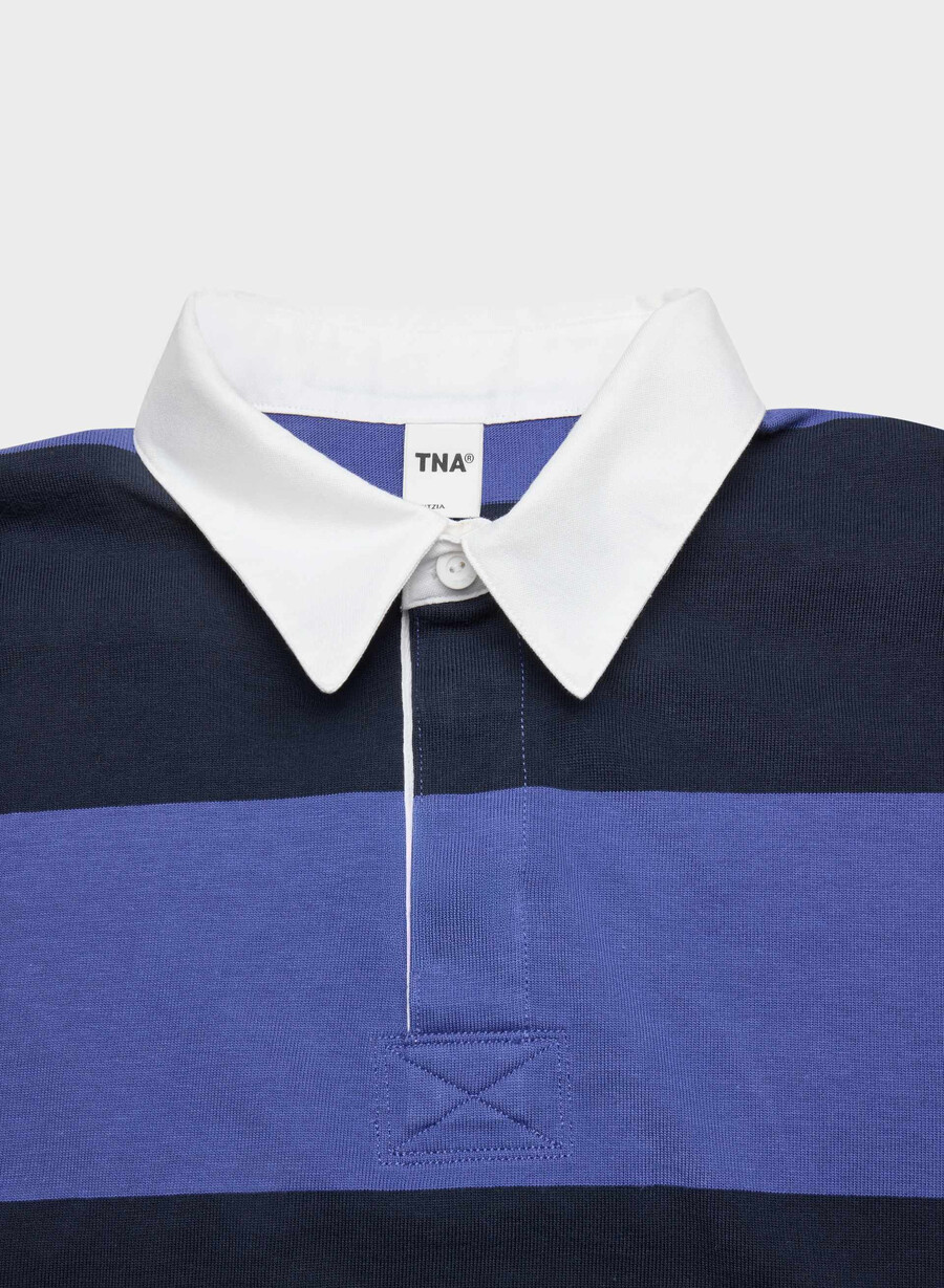 polo a maniche lunghe lomu mighty cotton moonsail bl admiral