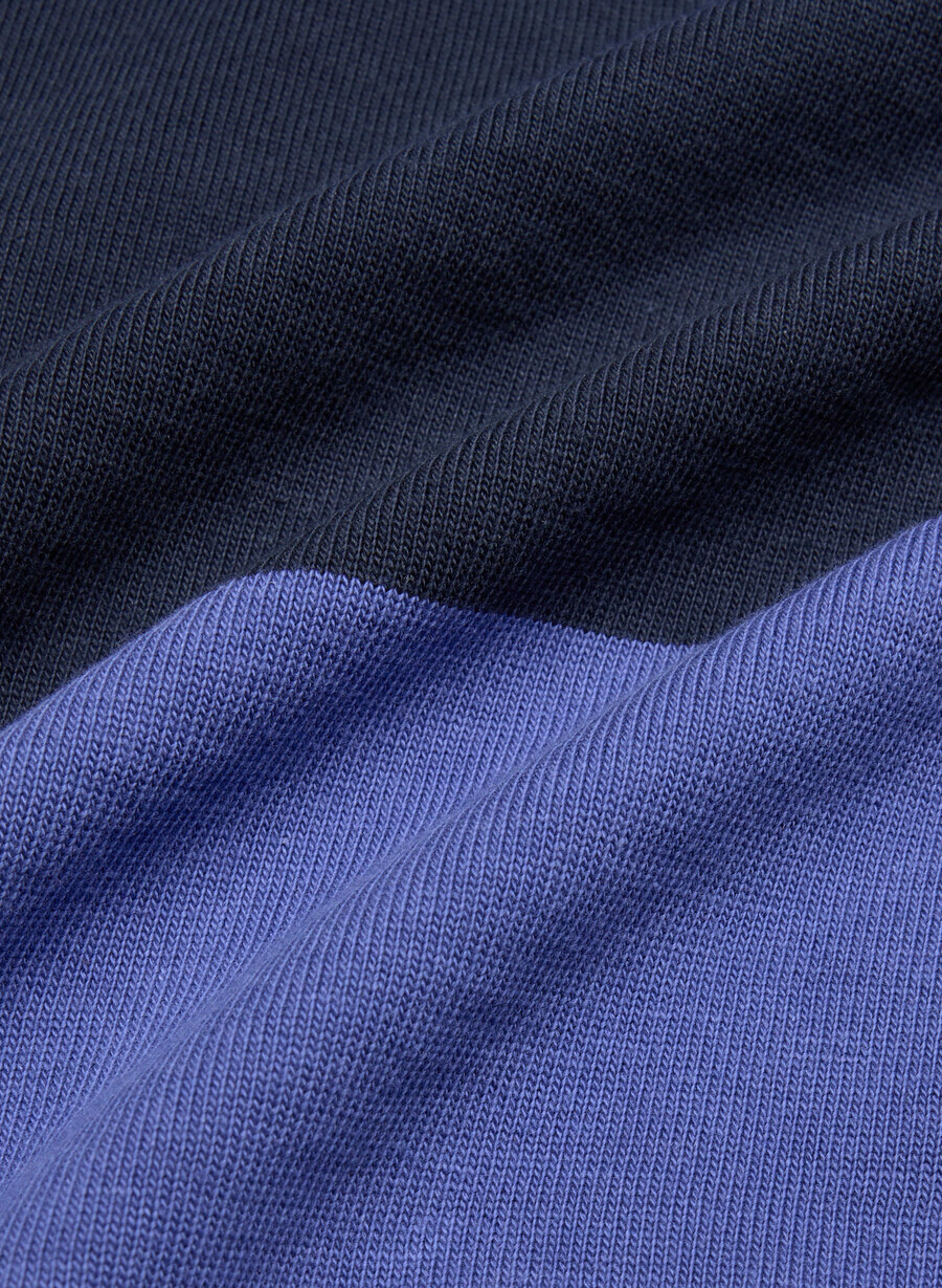 polo a maniche lunghe lomu mighty cotton moonsail bl admiral