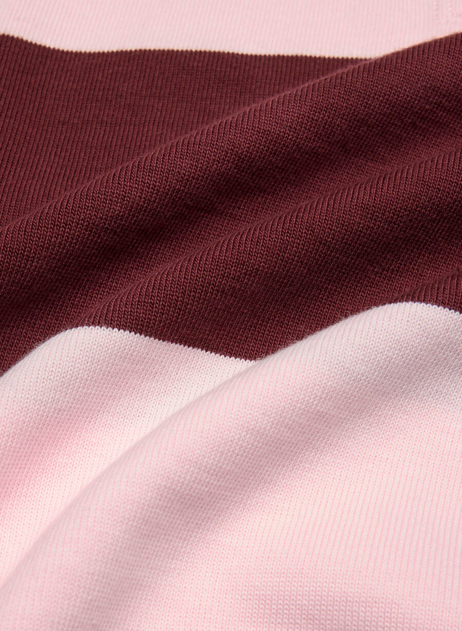 polo a maniche lunghe lomu mighty cotton villa pnk smc brgdy
