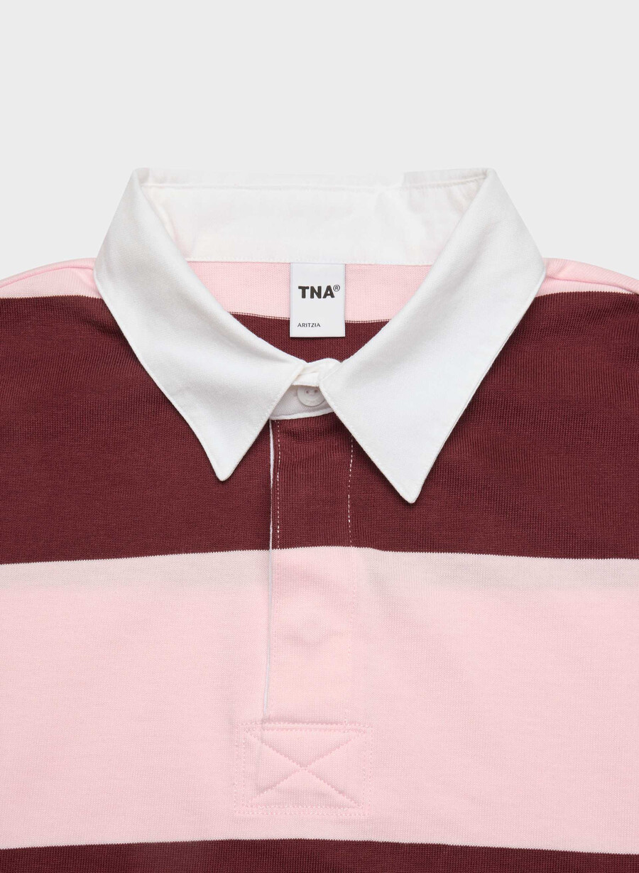 polo a maniche lunghe lomu mighty cotton villa pnk smc brgdy