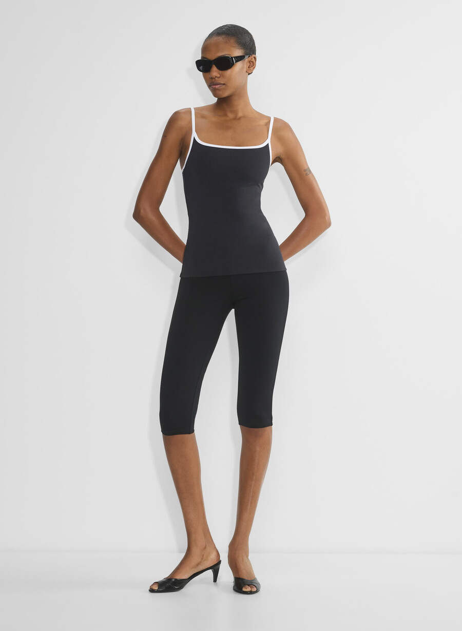 canotta original contour swoop cami nerobianco