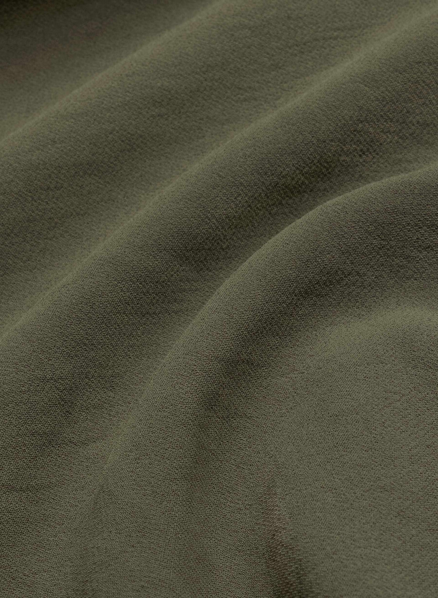 abito camicia oliva scuro