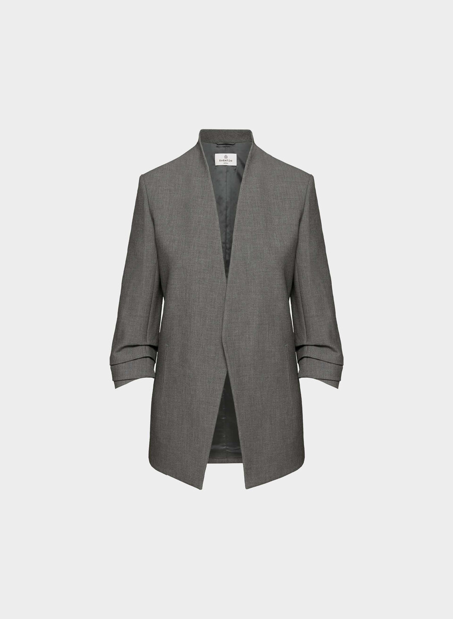 power blazer - ressential heather charcoal