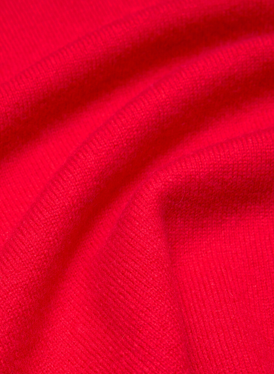 maglione bare cashmere touchstone rosso lampeggiante