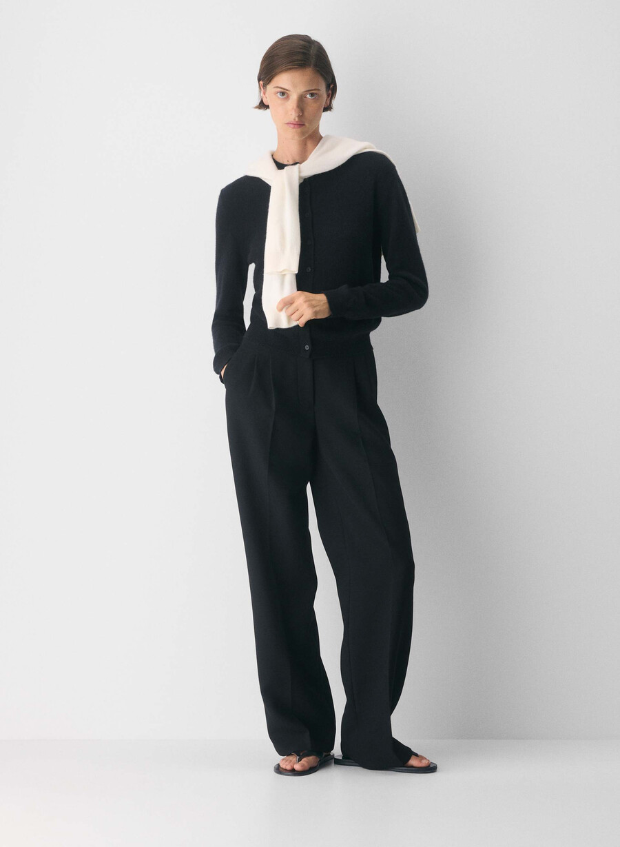 cardigan bare cashmere exemplar nero