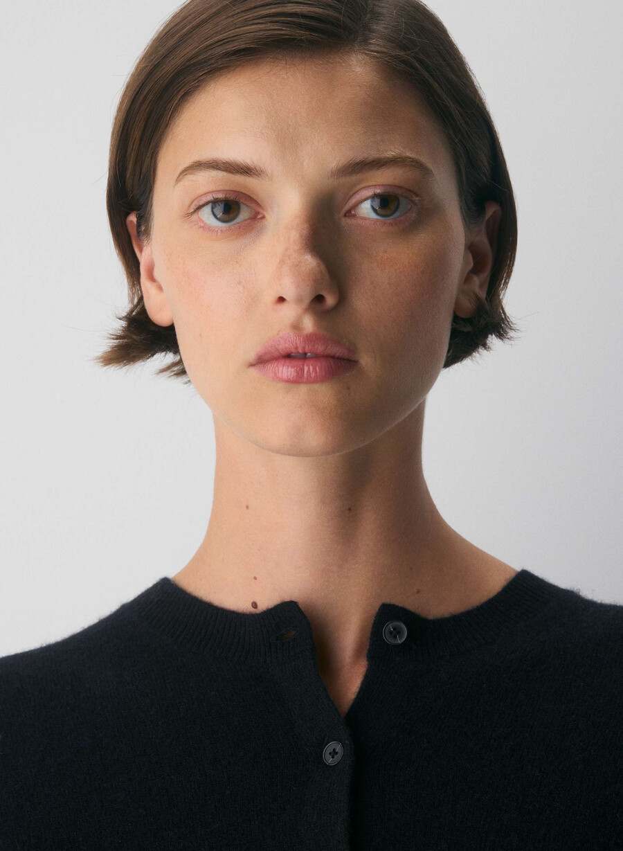 cardigan bare cashmere exemplar nero