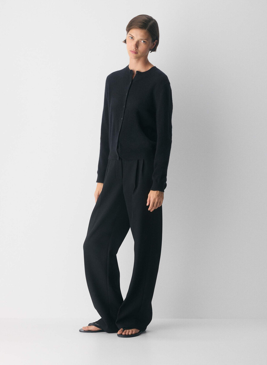cardigan bare cashmere exemplar nero