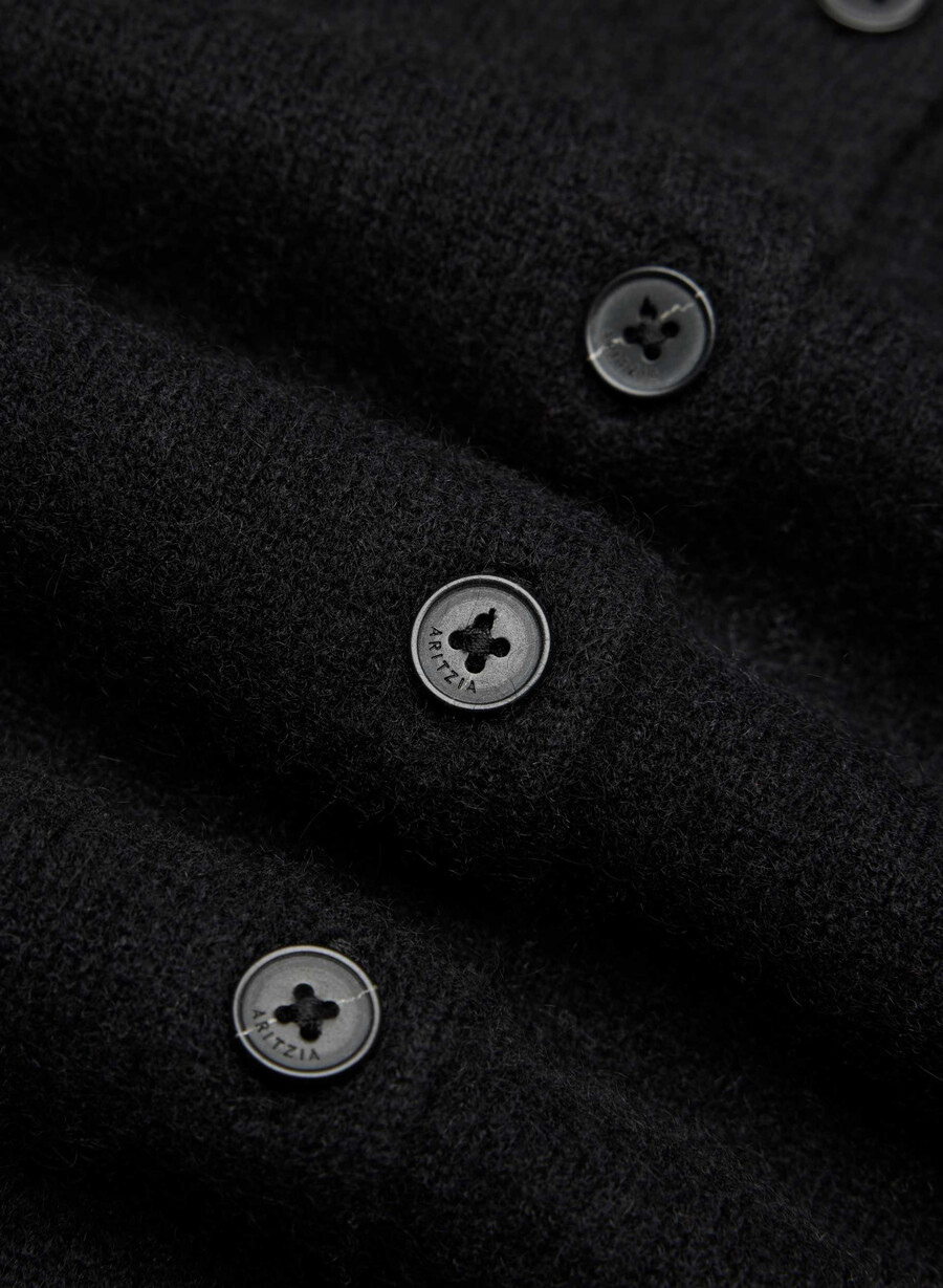 cardigan bare cashmere exemplar nero