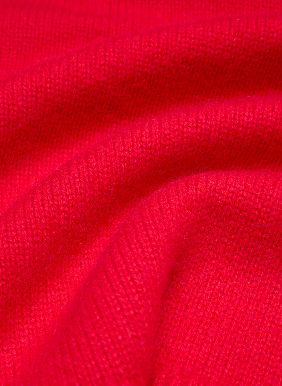 maglione oversize in morbido cashmere color antracite