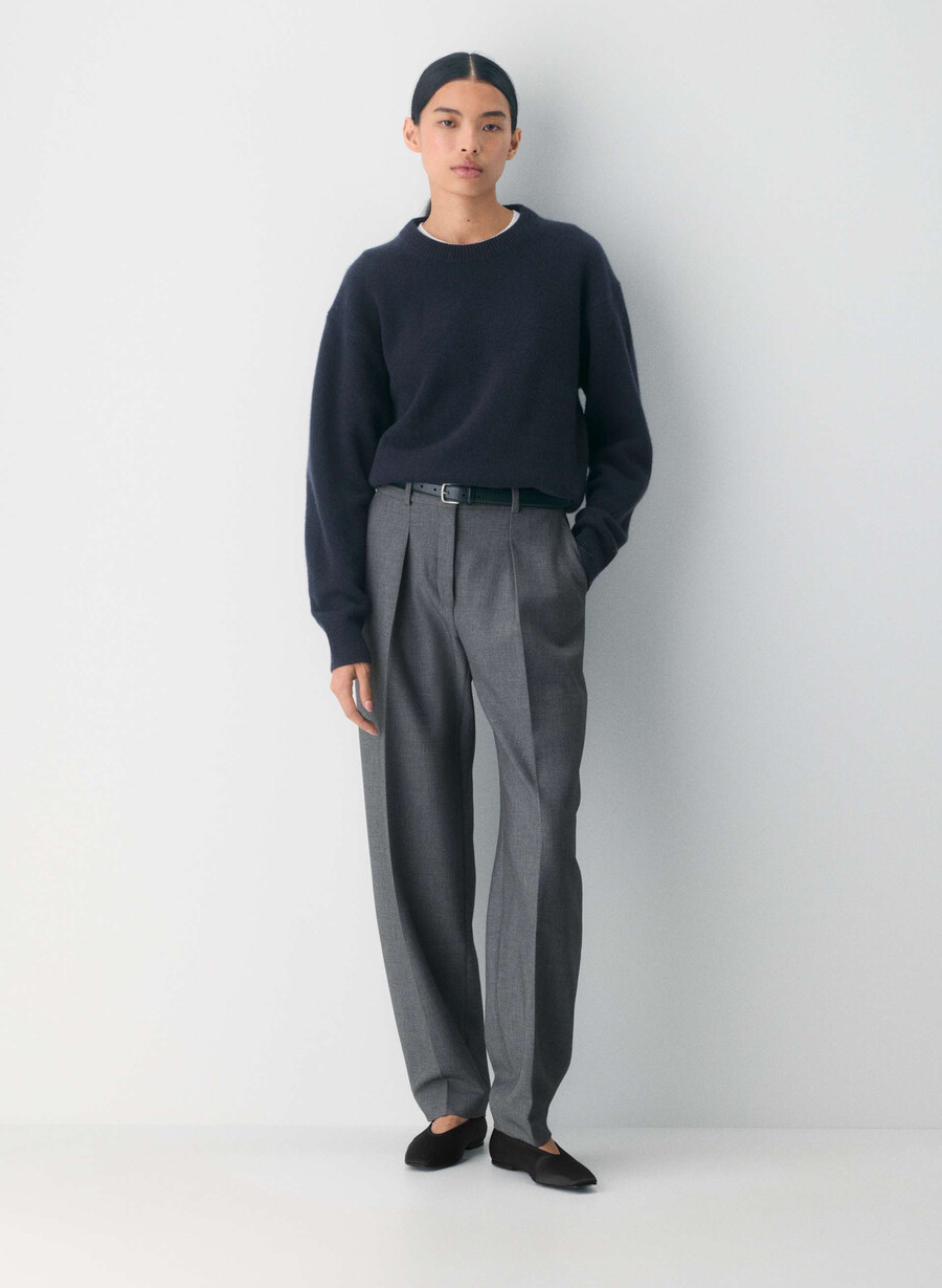 maglione essential cashmere relic dark navy