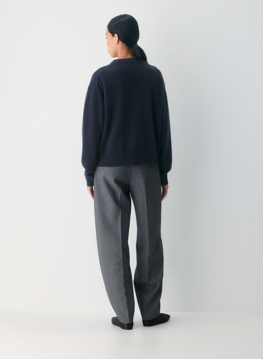 maglione essential cashmere relic dark navy