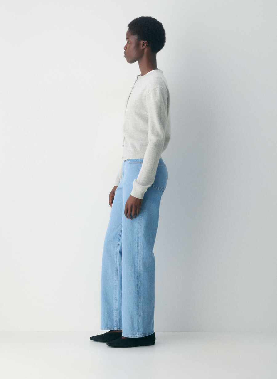 denim forum remy curve-fit hi-rise wide jean true super light blu