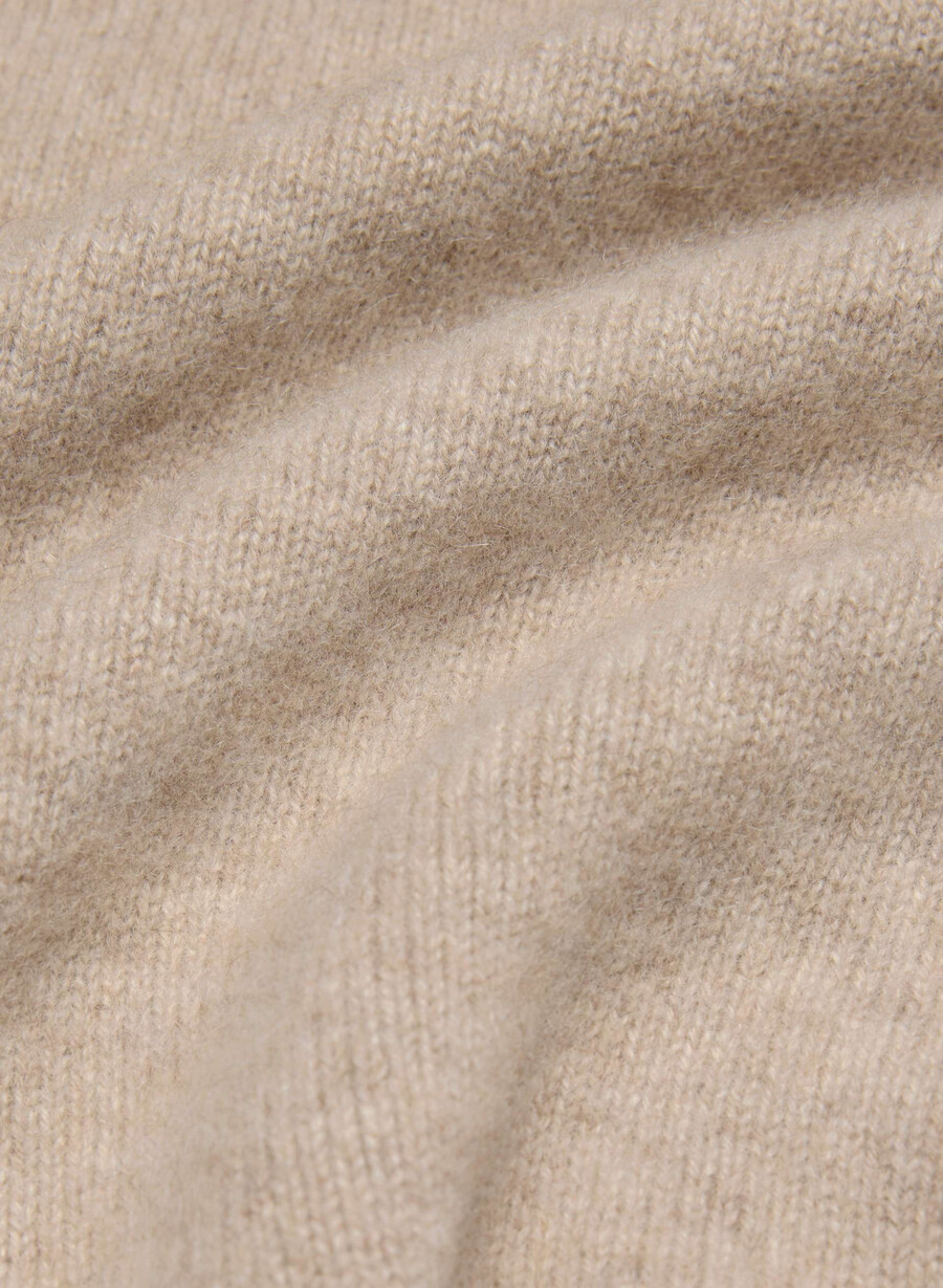 maglione essential cashmere nuance non tinto hthr nmd taupe