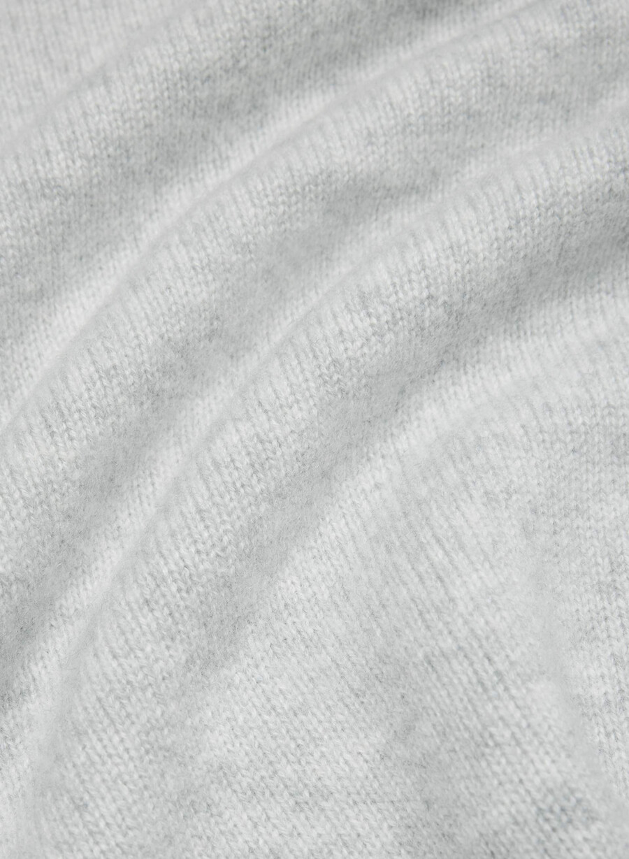 maglione essential cashmere nuance heather chrome
