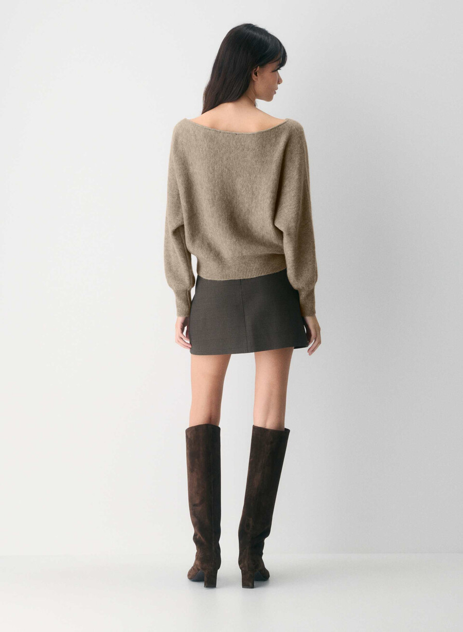 maglione softspoke rhoda heather nomad taupe