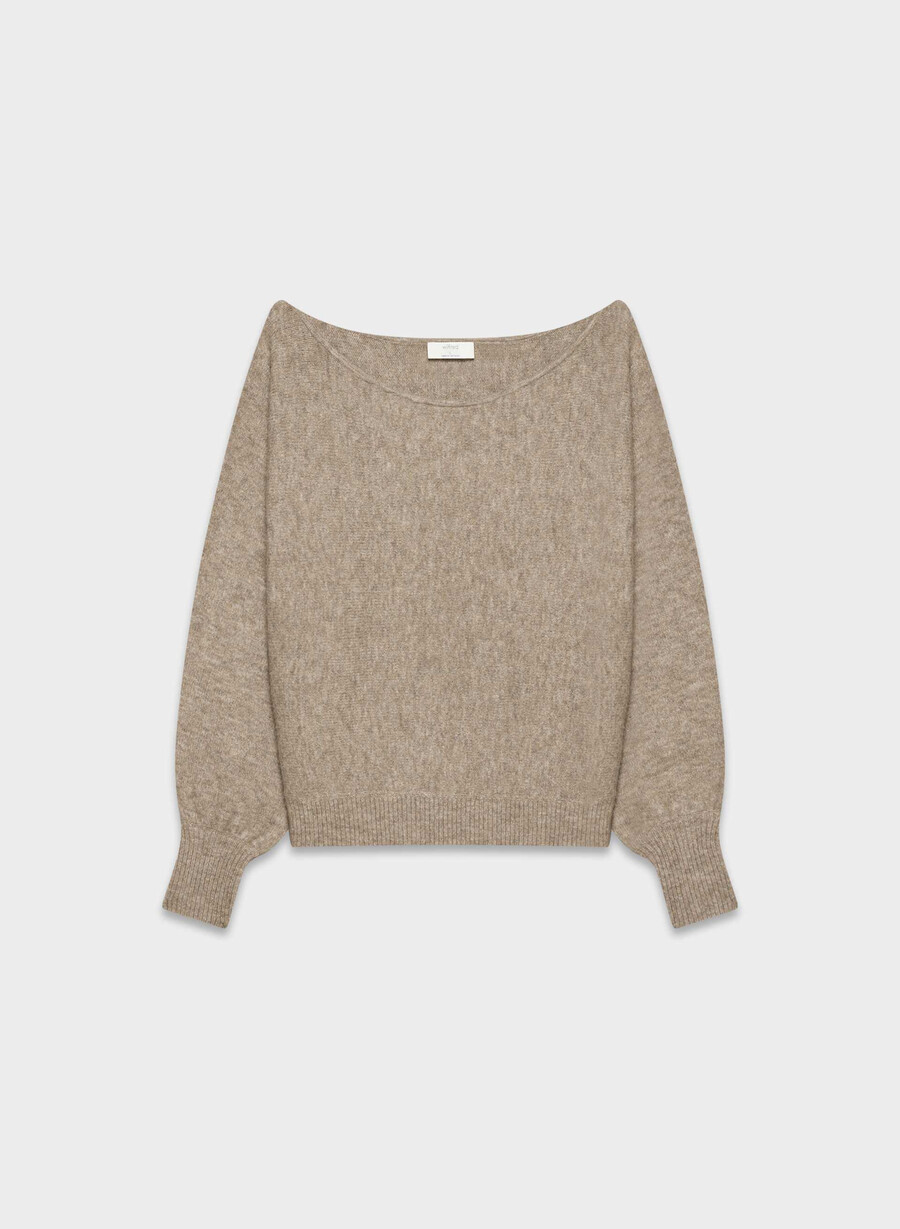 maglione softspoke rhoda heather nomad taupe