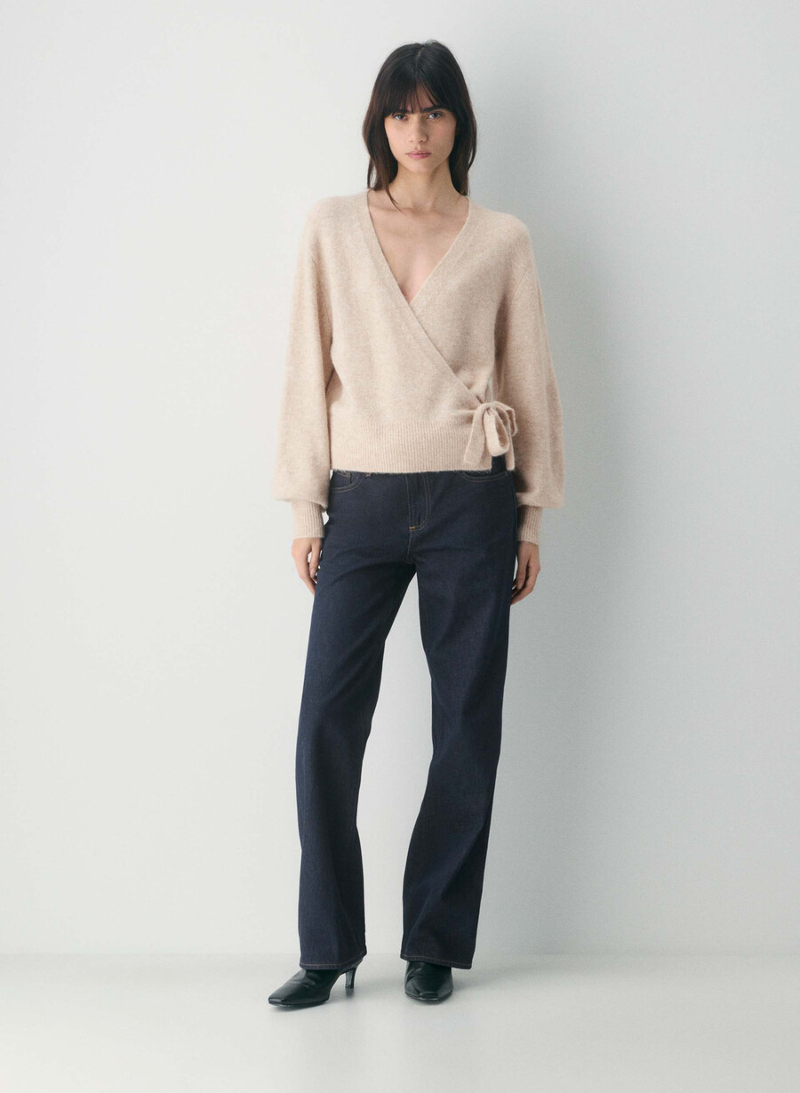 maglione softspoke cassidy heather light oatmeal