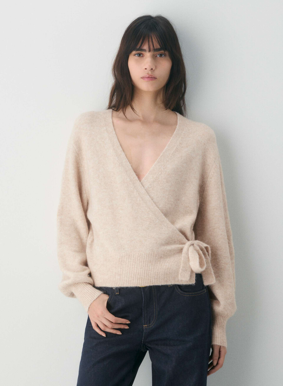 maglione softspoke cassidy heather light oatmeal