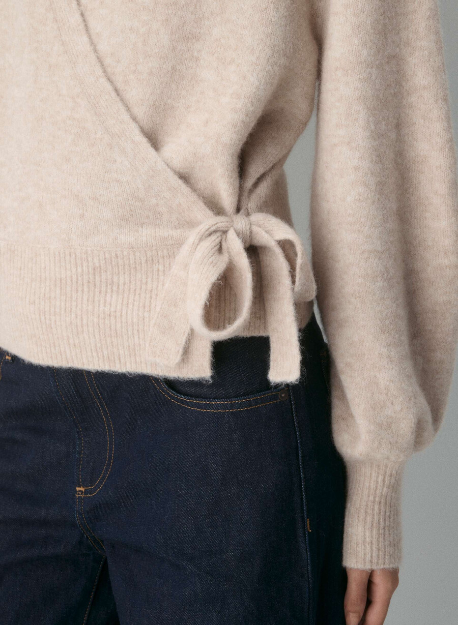 maglione softspoke cassidy heather light oatmeal