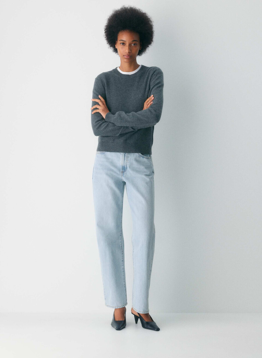 denim forum the 90s marlo hi-rise baggy jean 15 yrs brl thr bleu