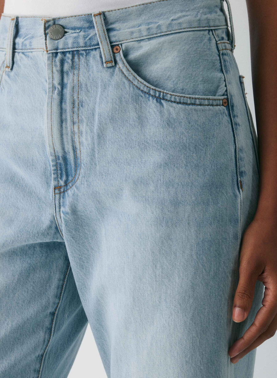 denim forum the 90s marlo hi-rise baggy jean 15 yrs brl thr bleu