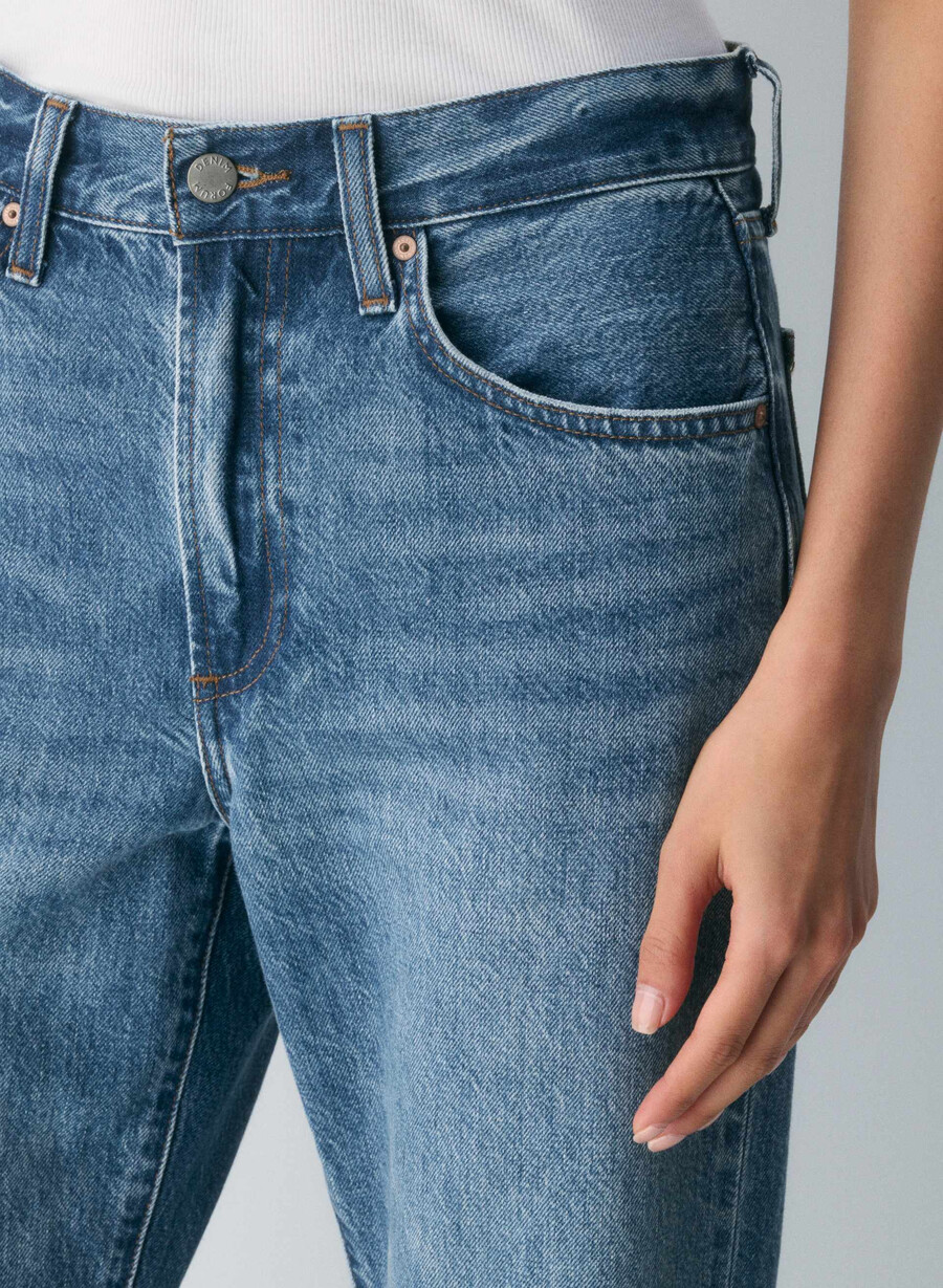 denim forum jeans larghi a vita alta marlo anni 90 5 anni kiss n tell bl