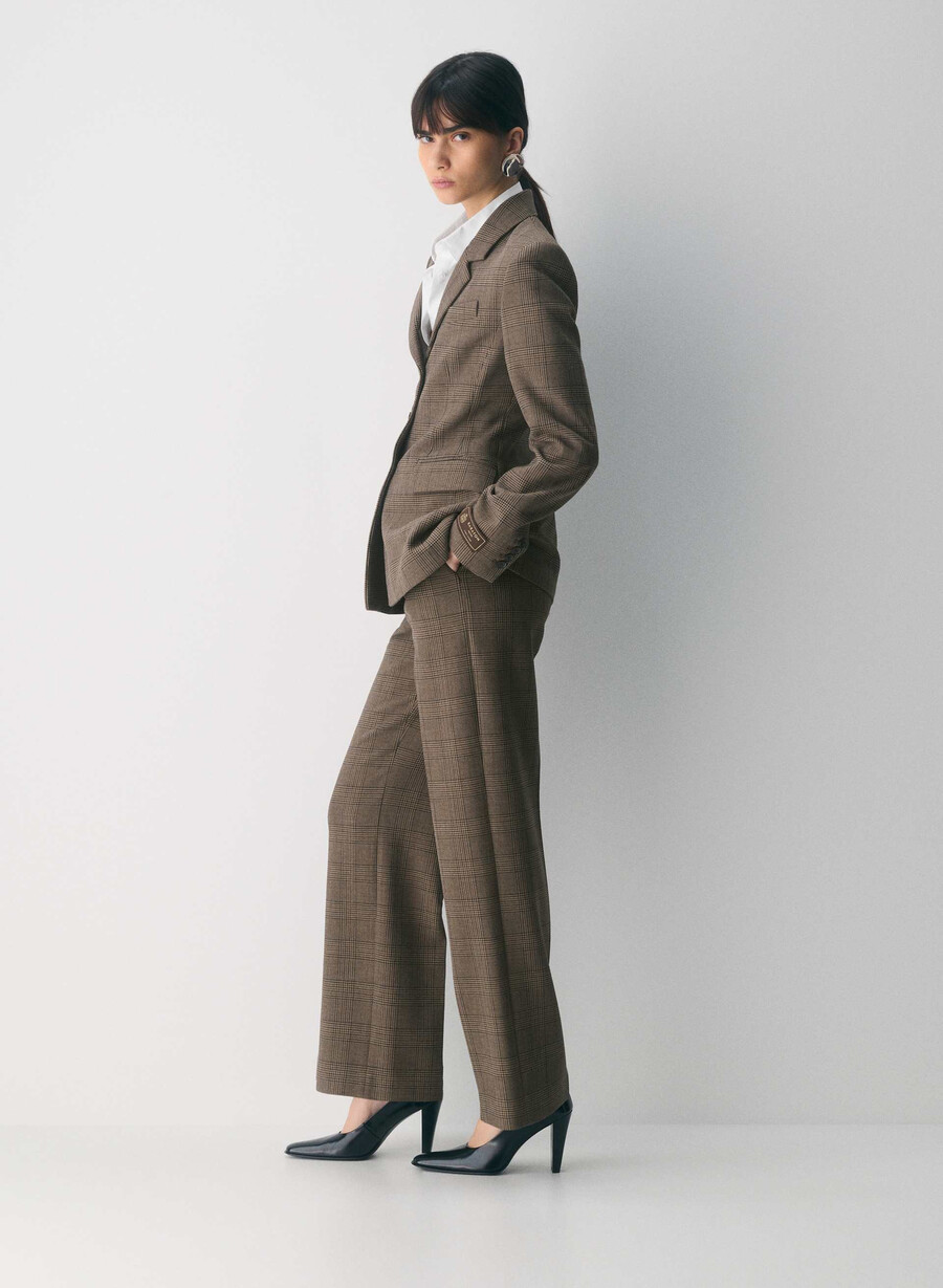 blazer eccezionale - ressential tyson chk marronetaup