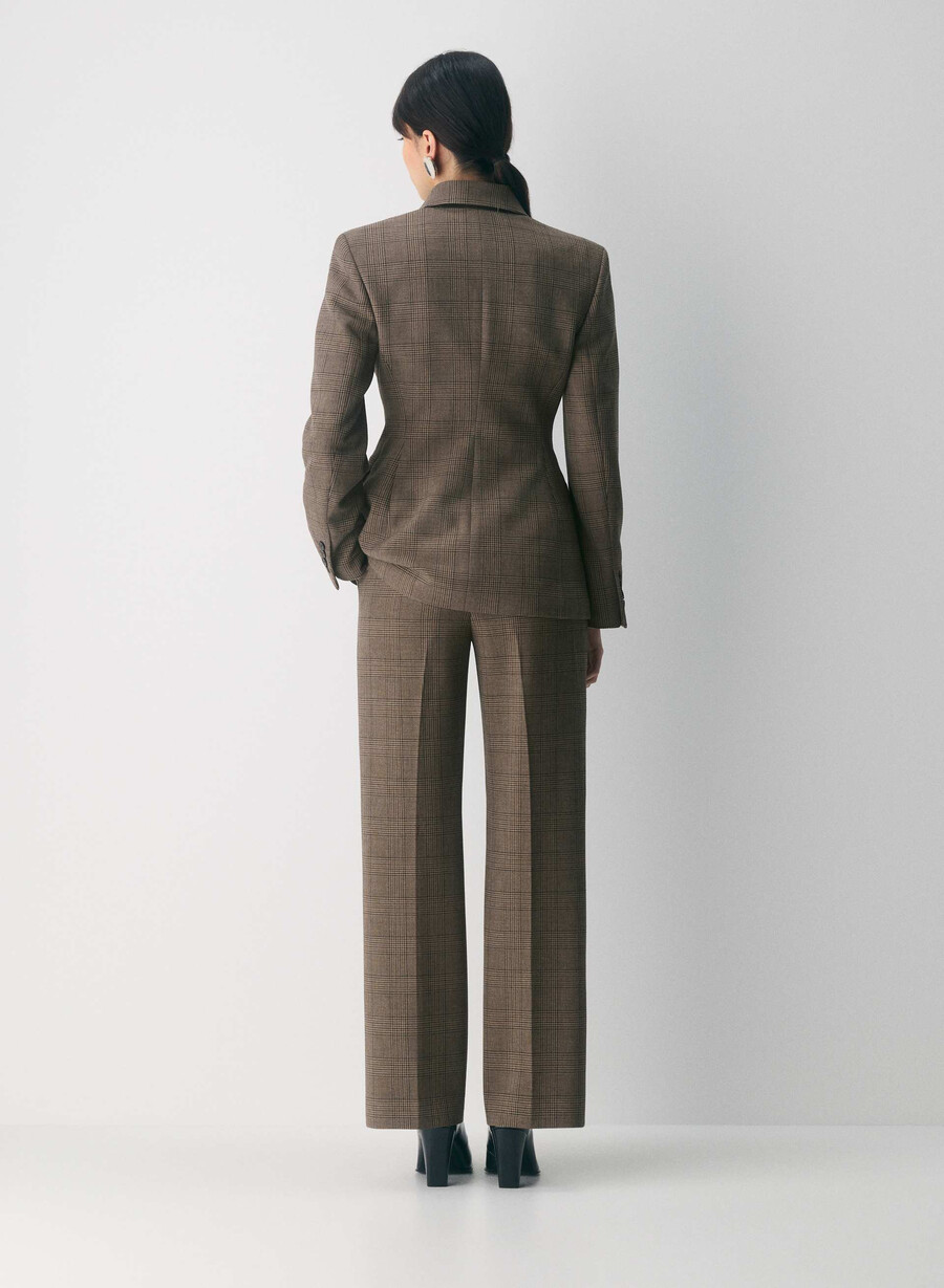 blazer eccezionale - ressential tyson chk marronetaup