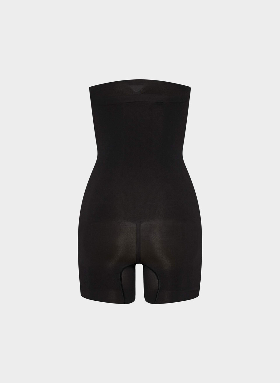 tuta intera senza spalline shapeenhance nera