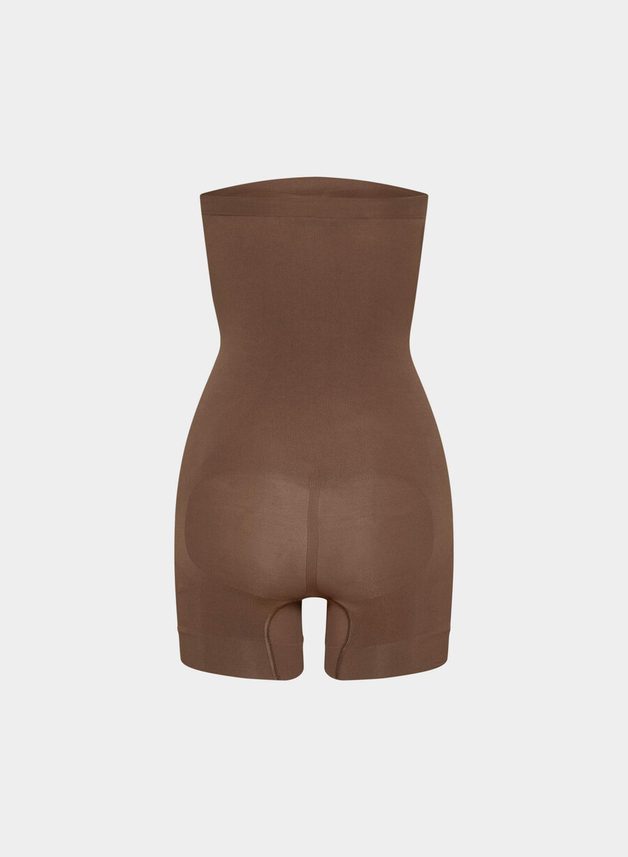 tuta senza spalline shapeenhance cocoa bean