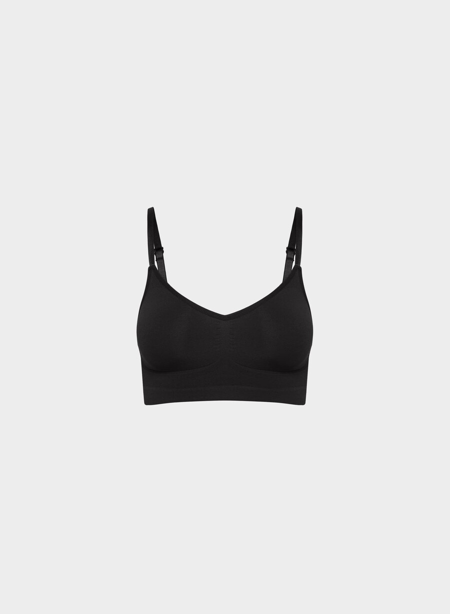 shapeenhance reggiseno a triangolo nero