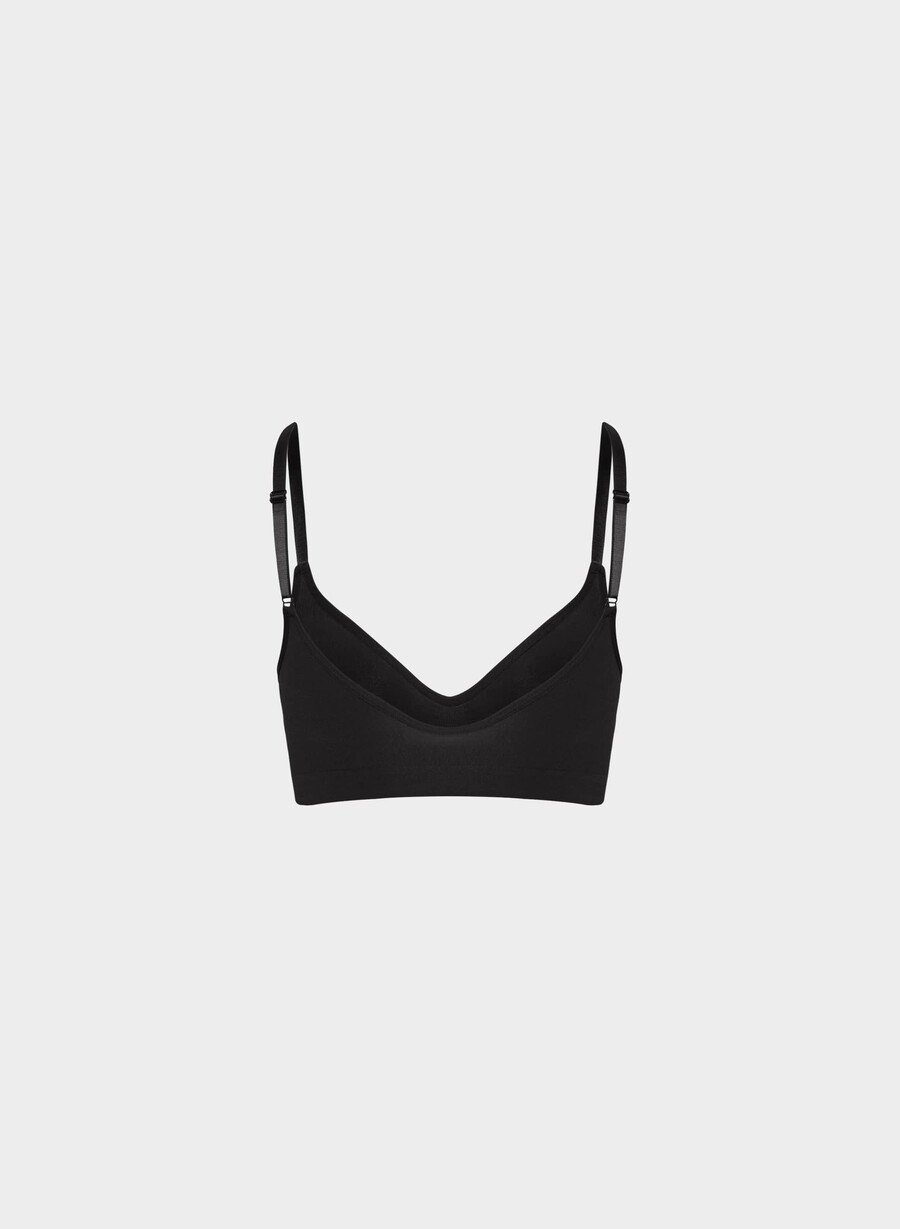 shapeenhance reggiseno a triangolo nero