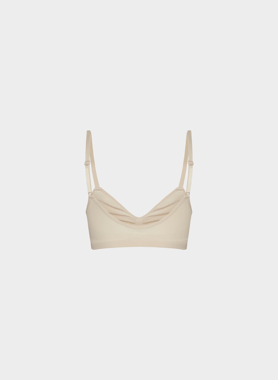 shapeenhance reggiseno a balconcino sabbia