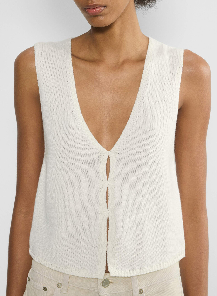 gilet basco betulla chiara