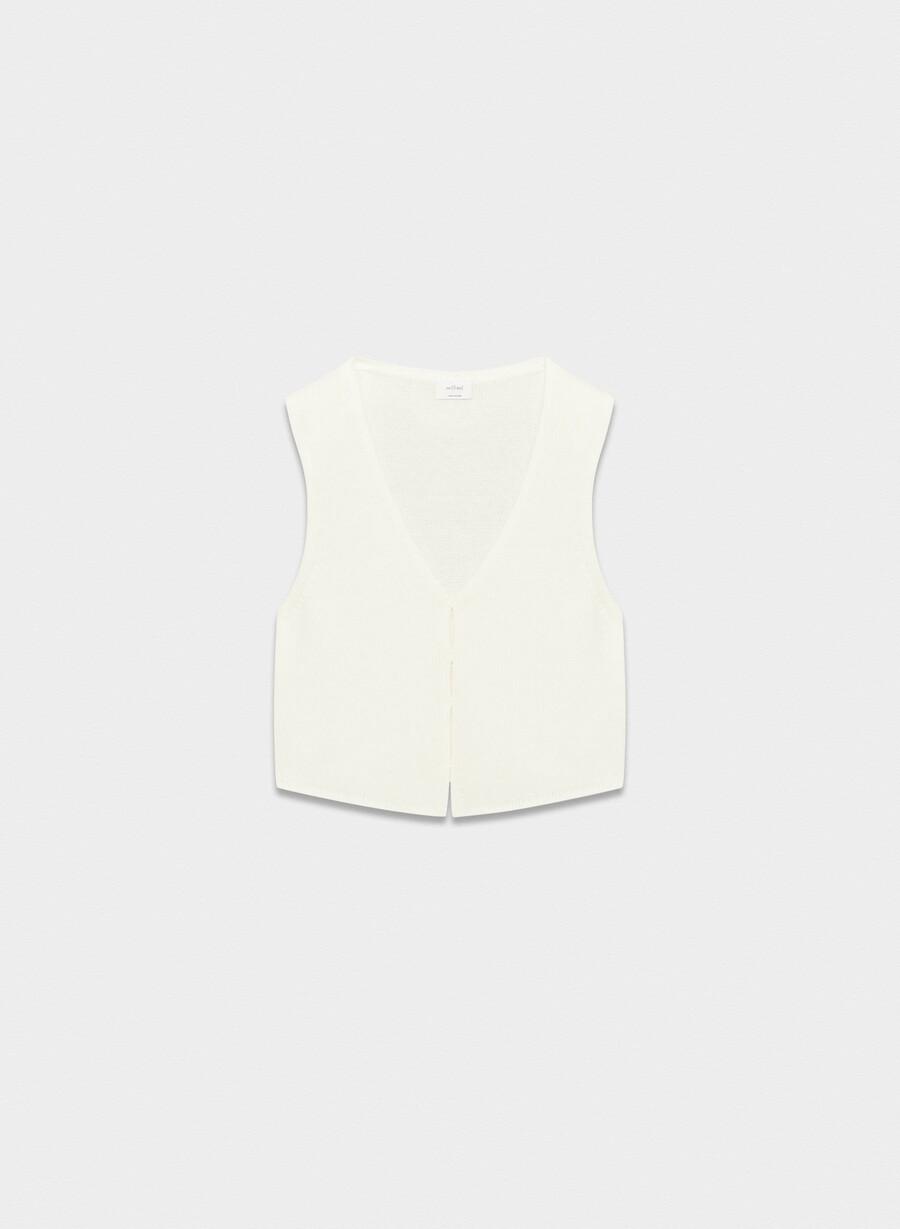 gilet basco betulla chiara