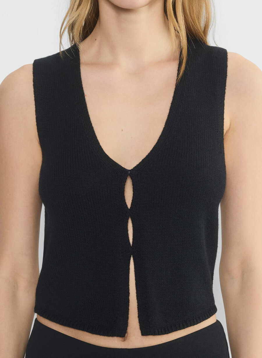 gilet basco nero