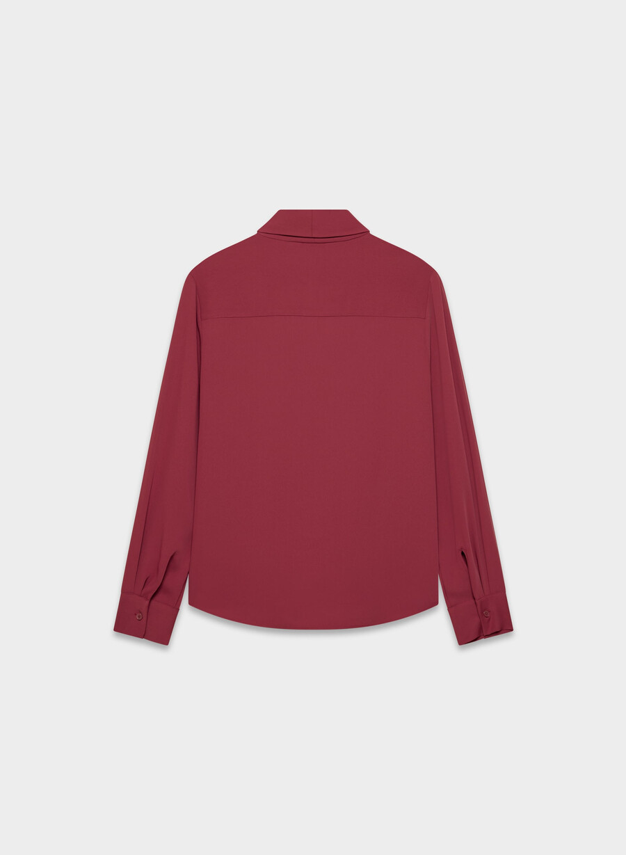 hestia blouse cordovan