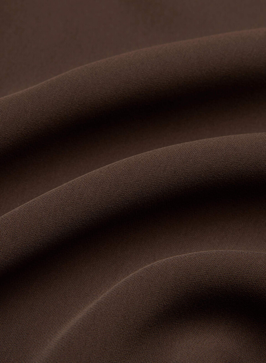 camicetta hestia marrone mocha ricco