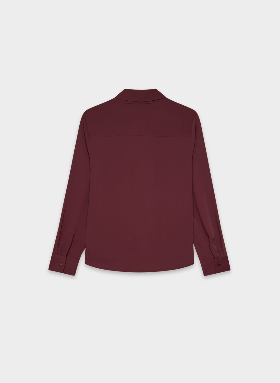 hestia blouse sumac burgundy