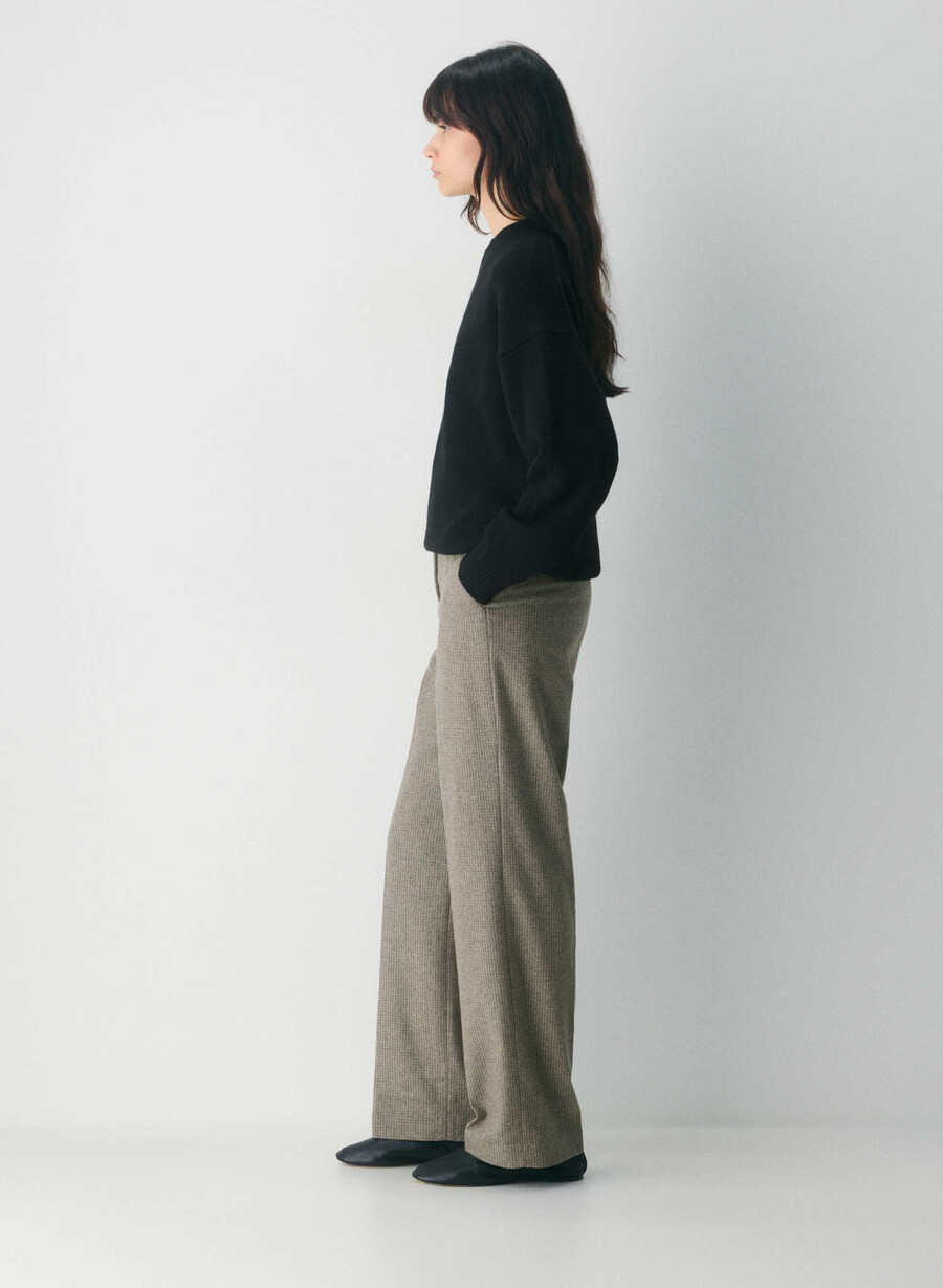pantaloni agency - precision wool clark h nmd tprc cml